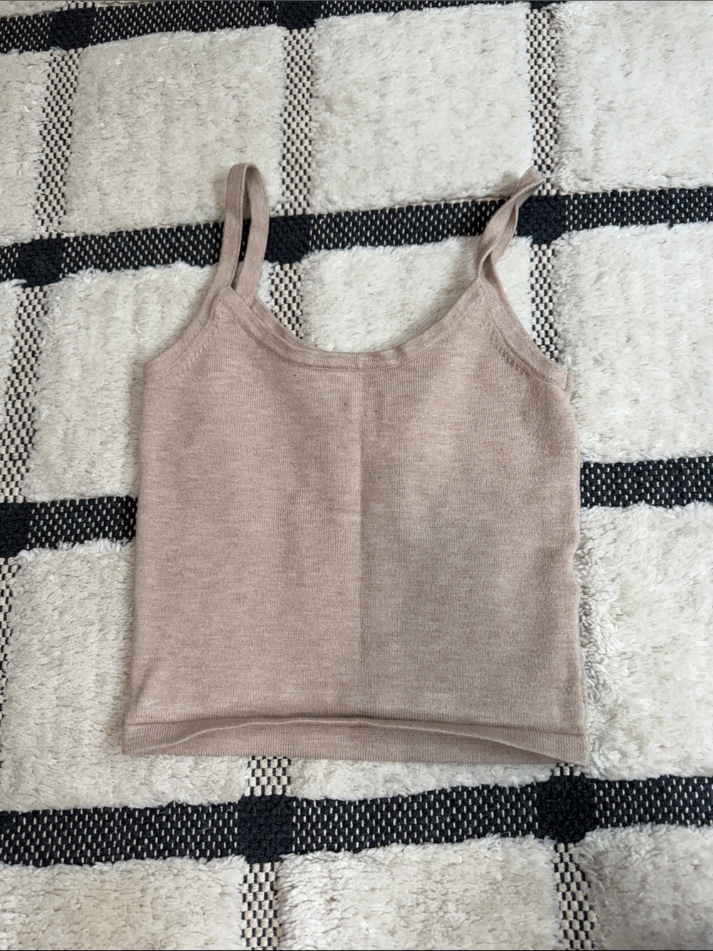 Rhythm. Neutral Taupe Knit Camisole